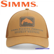 Кепка Simms Double Haul Icon Trucker Chestnut